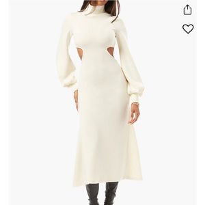 WeWoreWhat White Sweater Dress